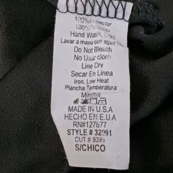 2 Lulus Chiffon Shift Dresses Size S Coral Red Geometric/Black V-Neck Cut-Out - Picture 12 of 16